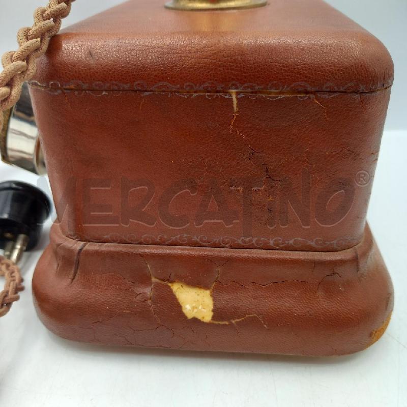 TELEFONO VECCHIO RIVESTITO IN PELLE | Mercatino dell'Usato Bastia umbra 2