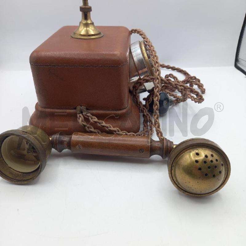 TELEFONO VECCHIO RIVESTITO IN PELLE | Mercatino dell'Usato Bastia umbra 4