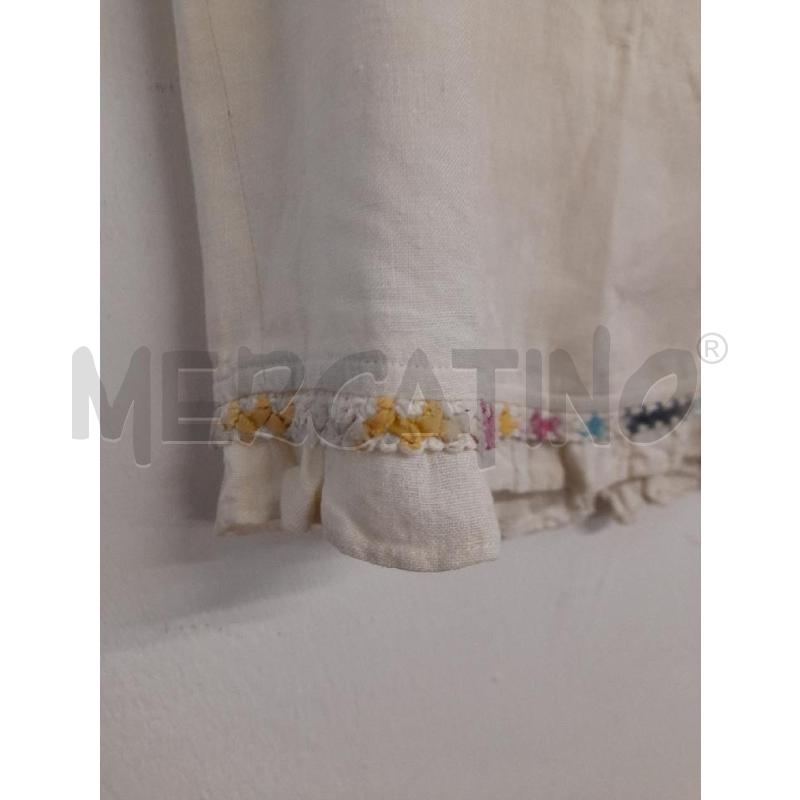 TOP LUISA SPAGNOLI BEIGE CHIARO DET RICAMO COLORATO  | Mercatino dell'Usato Bastia umbra 3