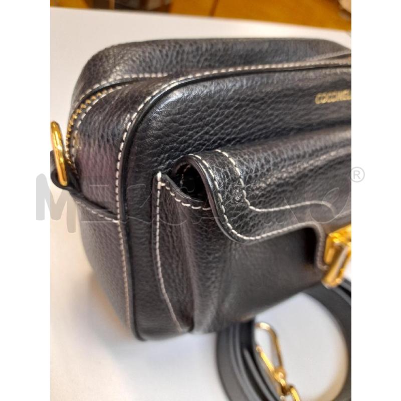 TRACOLLA DONNA COCCINELLE BEAT SOFT NERA CON TASCA DV  | Mercatino dell'Usato Bastia umbra 2