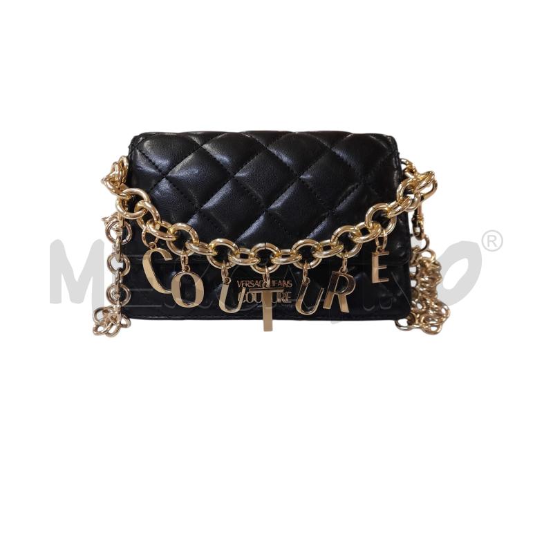 TRACOLLA DONNA VERSACE JEANS COUTURE NERA TRAPUNTATA (DIFETTO)  | Mercatino dell'Usato Bastia umbra 1