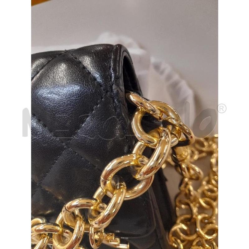 TRACOLLA DONNA VERSACE JEANS COUTURE NERA TRAPUNTATA (DIFETTO)  | Mercatino dell'Usato Bastia umbra 2