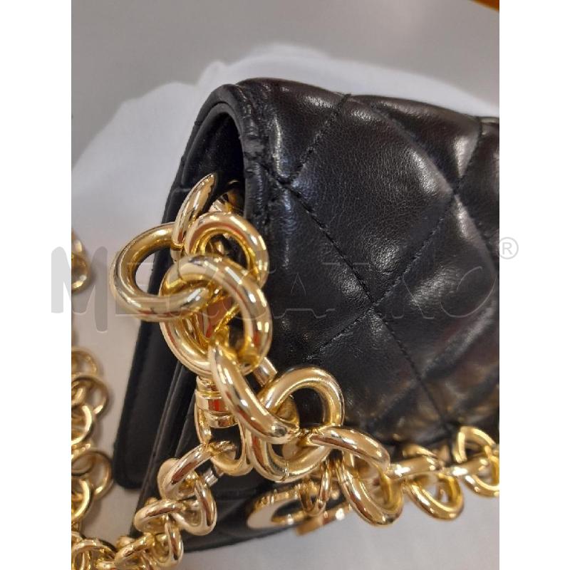 TRACOLLA DONNA VERSACE JEANS COUTURE NERA TRAPUNTATA (DIFETTO)  | Mercatino dell'Usato Bastia umbra 3