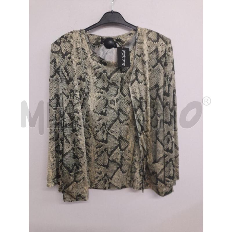 TWIN-SET DONNA LUISA SPAGNOLI STAMPA RETTILE VERDE  | Mercatino dell'Usato Bastia umbra 1