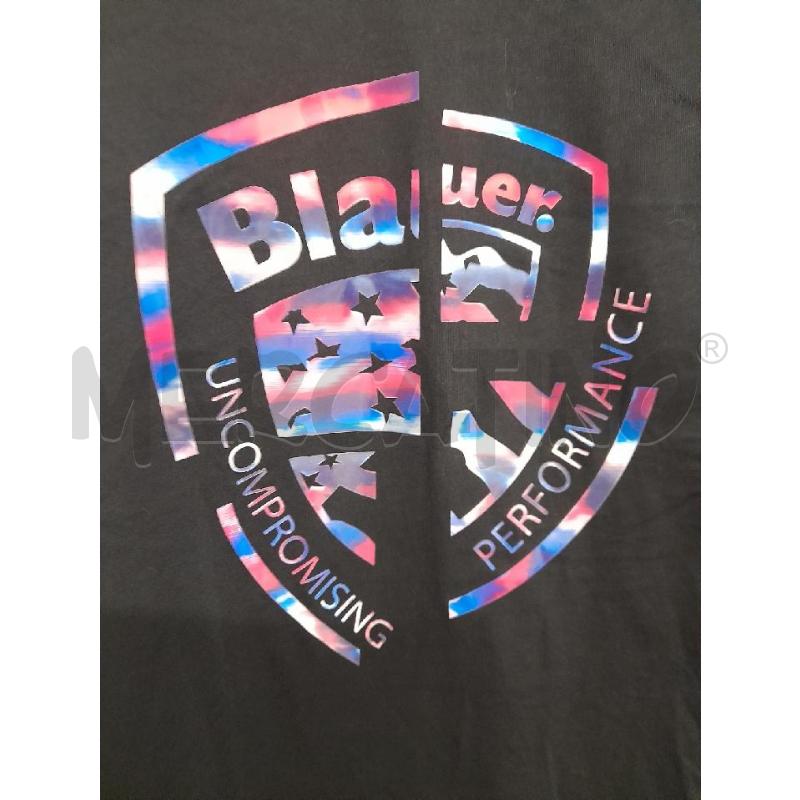 T SHIRT DONNA BLAUER NERA SCOLLO V | Mercatino dell'Usato Bastia umbra 2