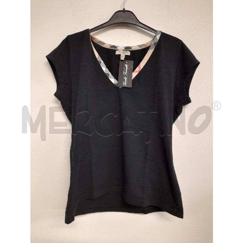 T SHIRT DONNA BURBERRY NERO | Mercatino dell'Usato Bastia umbra 1
