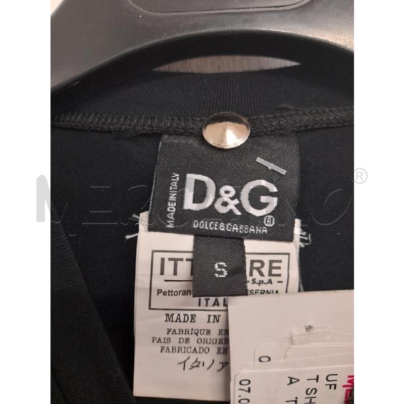 T SHIRT DONNA D&G NERA  | Mercatino dell'Usato Bastia umbra 2