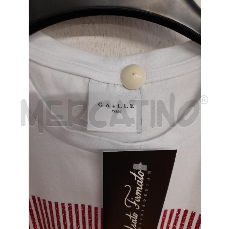T SHIRT DONNA GAELLE BIANCA  | Mercatino dell'Usato Bastia umbra 2
