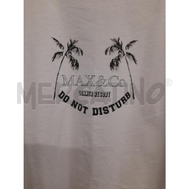 T SHIRT DONNA MAX&CO BIANCA CORTA  | Mercatino dell'Usato Bastia umbra 2