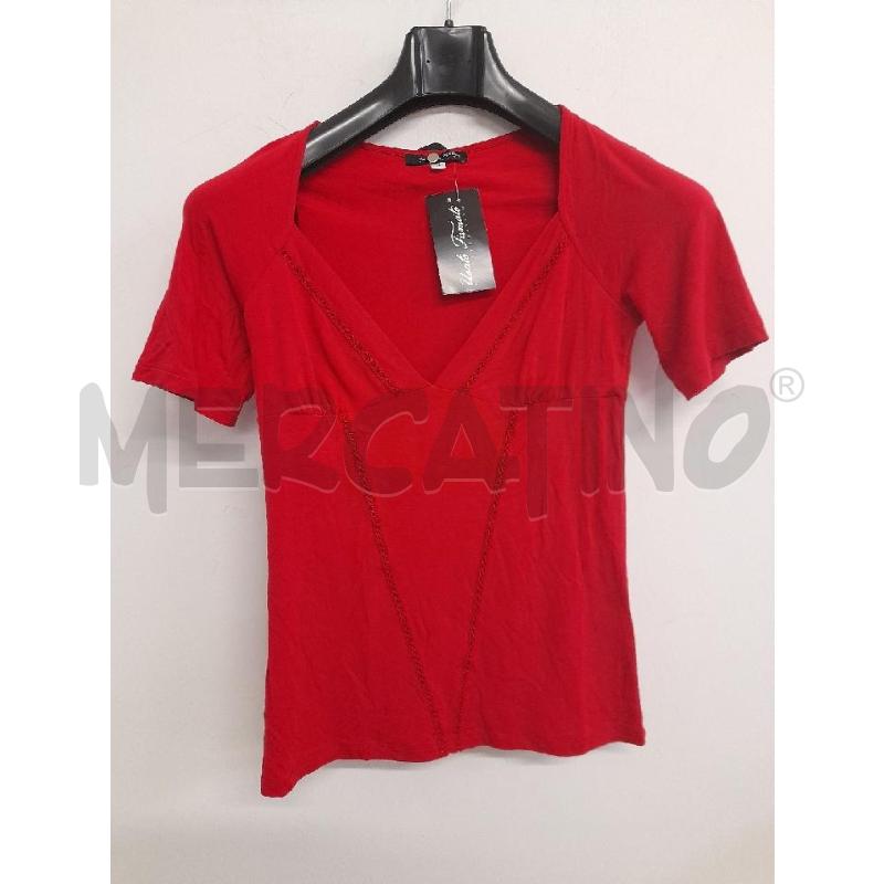 T SHIRT DONNA PATRIZIA PEPE ROSSA | Mercatino dell'Usato Bastia umbra 1