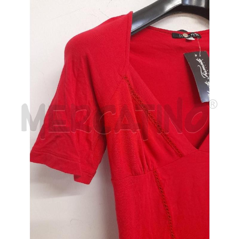 T SHIRT DONNA PATRIZIA PEPE ROSSA | Mercatino dell'Usato Bastia umbra 2