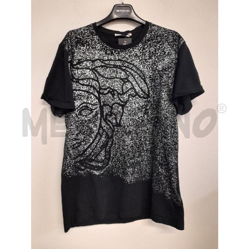 T SHIRT UOMO GIANNI VERSACE NERA DIS ARGENTO  | Mercatino dell'Usato Bastia umbra 1