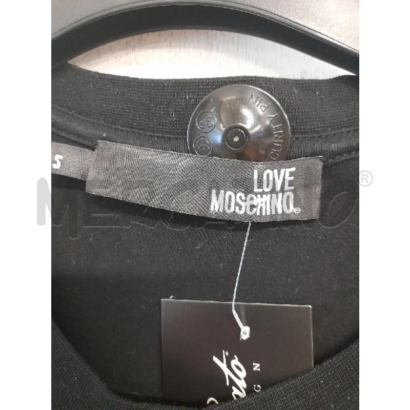 T SHIRT UOMO LOVE MOSCHINO NERA | Mercatino dell'Usato Bastia umbra 2