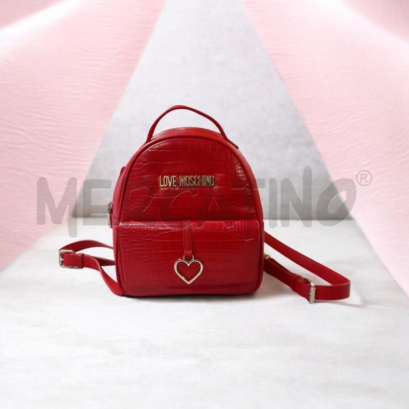 ZAINO DONNA LOVE MOSCHINO CUORE DORATO  | Mercatino dell'Usato Bastia umbra 1