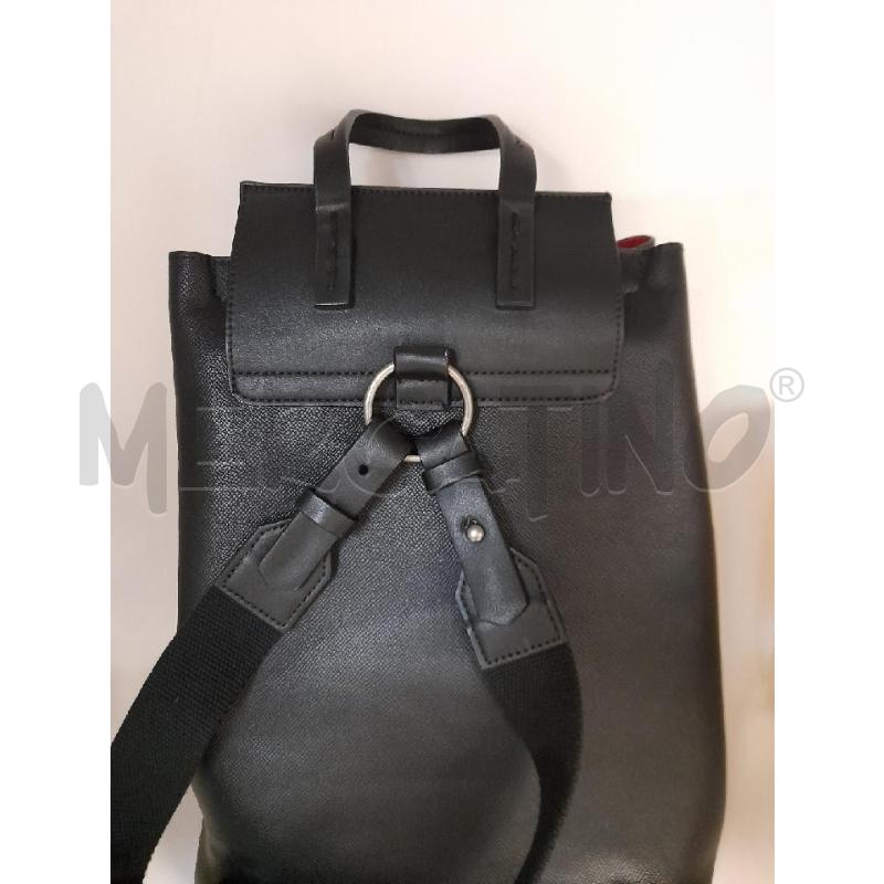 ZAINO DONNA MANILA GRACE NERO INT ROSSO  | Mercatino dell'Usato Bastia umbra 3