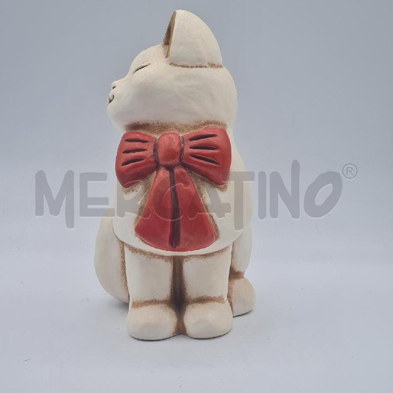 Thun gatto bianco con fiocco rosso vintage usati per 30 EUR su Pistoia su  WALLAPOP