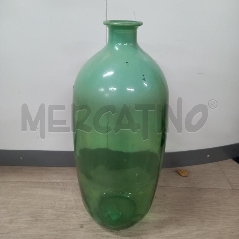 Vaso vimini verde - MERCATINO SOLIDALE DELL'USATO