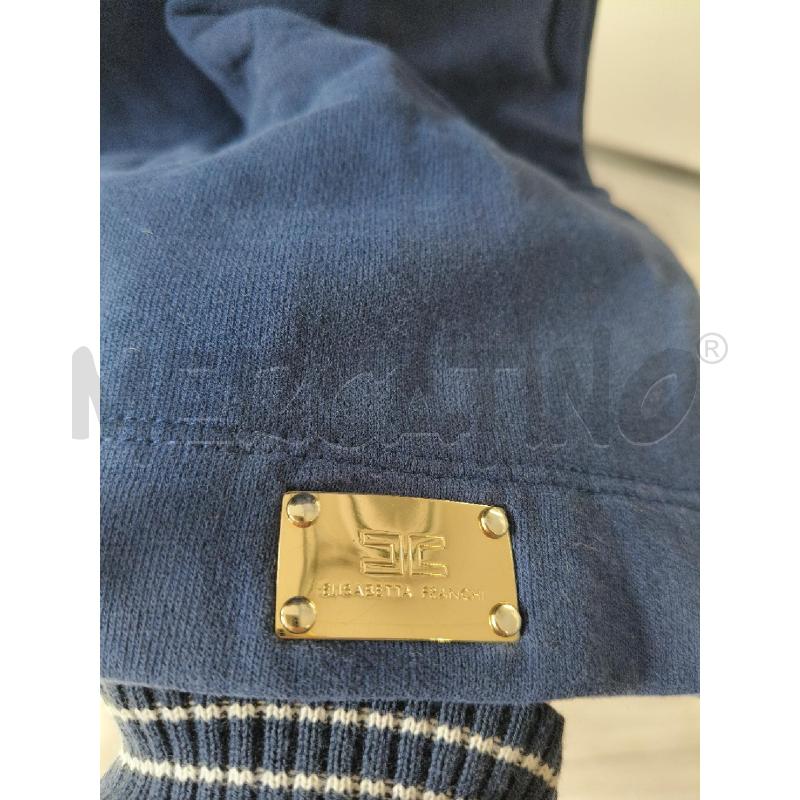 ABITO DONNA BLU CON MANICHE E ANELLI DORATI  | Mercatino dell'Usato Corciano 3