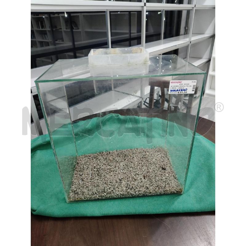 ACQUARIO ASKOLL FLUVAL EDGE + 2 RISCALDATORI + POMPETTA  | Mercatino dell'Usato Corciano 2