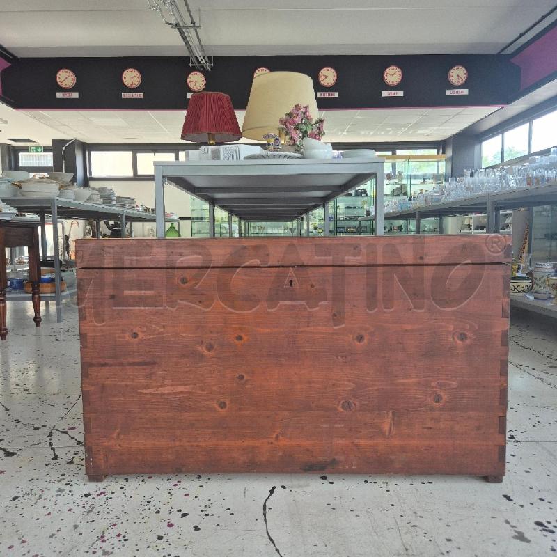 BAULE LEGNO MARRONE | Mercatino dell'Usato Corciano 1