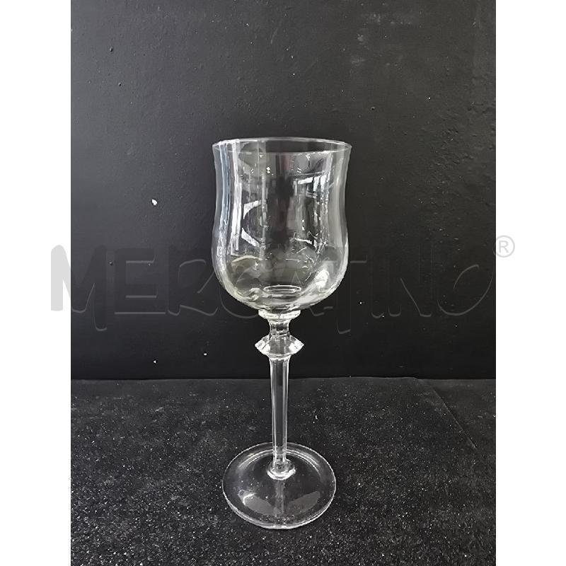 BICCHIERI PZ. 6F+6A+6V IN CRISTALLO DIAMENTE  | Mercatino dell'Usato Corciano 4