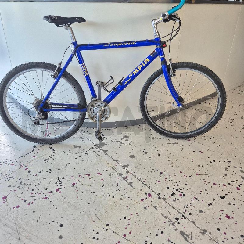 BICICLETTA UOMO MOUNTAIN BIKE OLYMPIA LEOPARD BLU | Mercatino dell'Usato Corciano 1