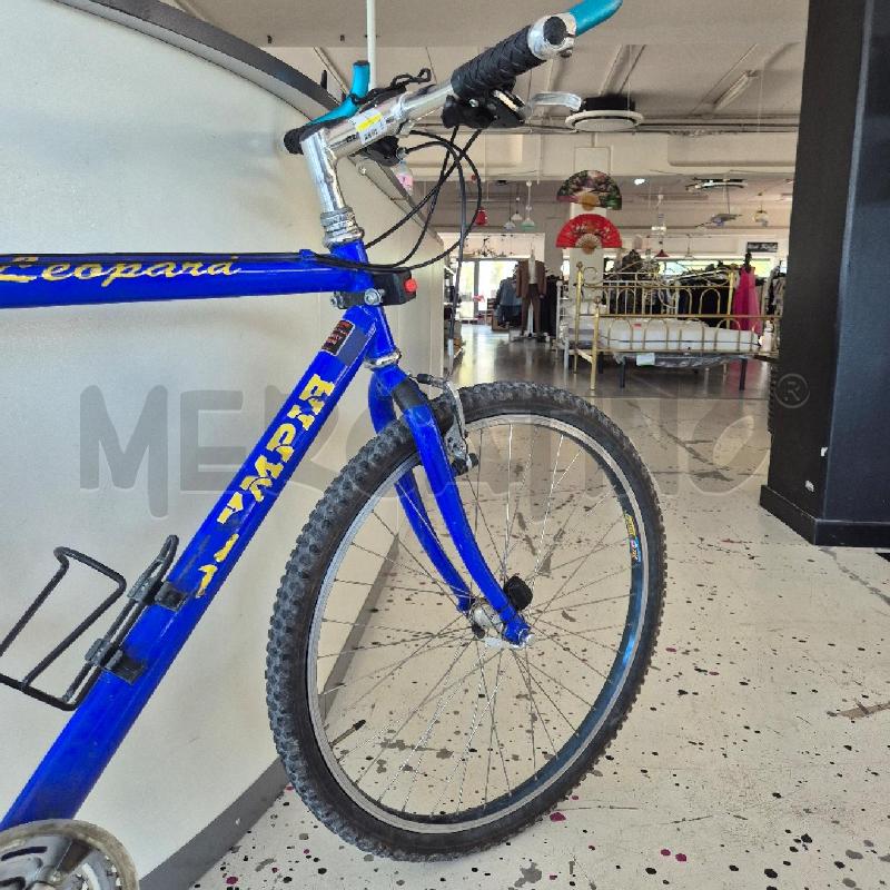 BICICLETTA UOMO MOUNTAIN BIKE OLYMPIA LEOPARD BLU | Mercatino dell'Usato Corciano 3