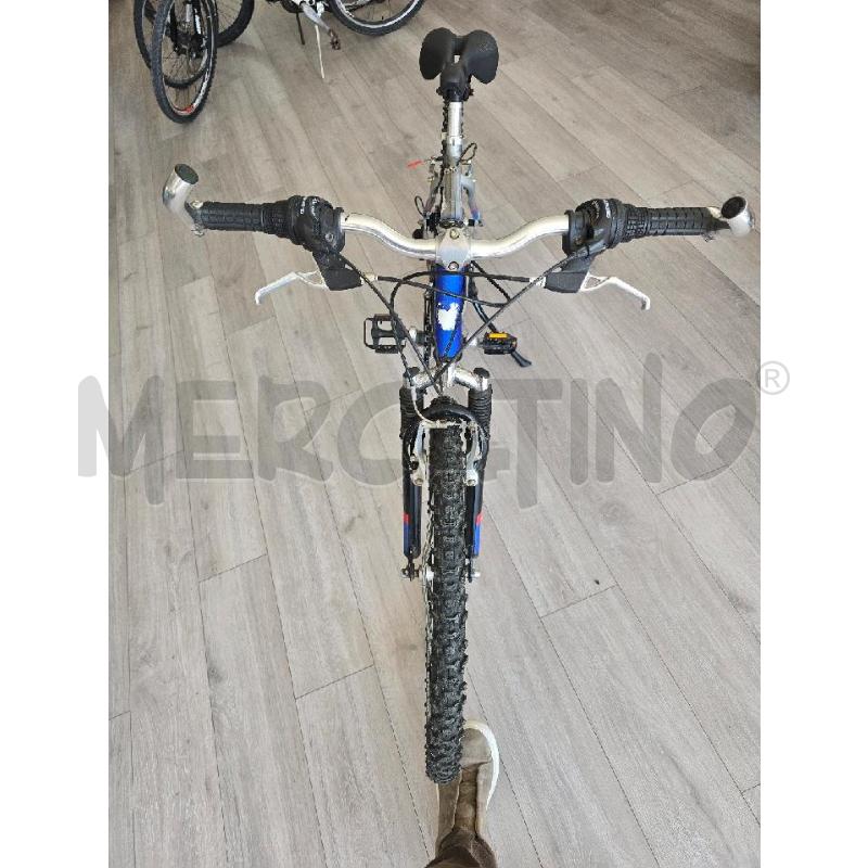 BICICLETTA UOMO NATALA STRATOS S  BLU ELETTRICO E GRIGIO | Mercatino dell'Usato Corciano 4