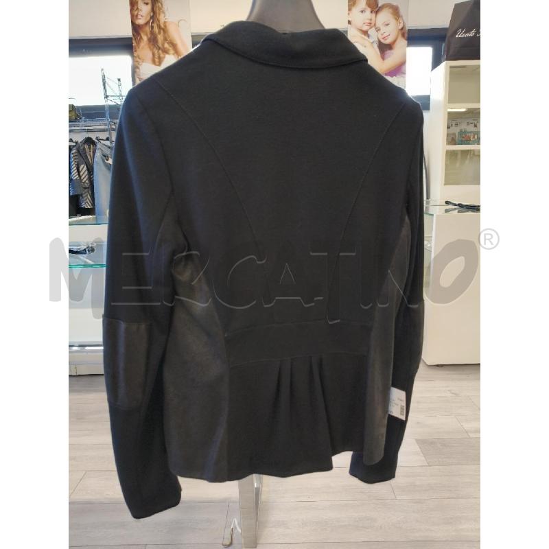BLAZER DONNA NERO FASCIE SIMILPELLE  | Mercatino dell'Usato Corciano 2