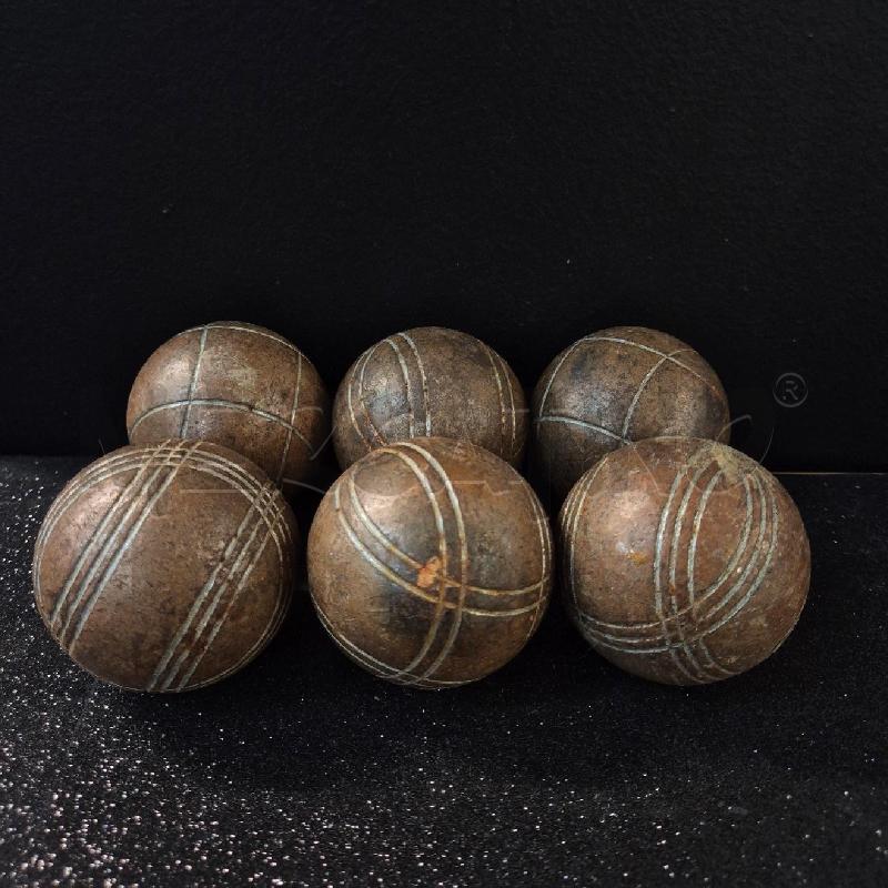 BOCCE VINTAGE ANNI 40 PZ 6 | Mercatino dell'Usato Corciano 1
