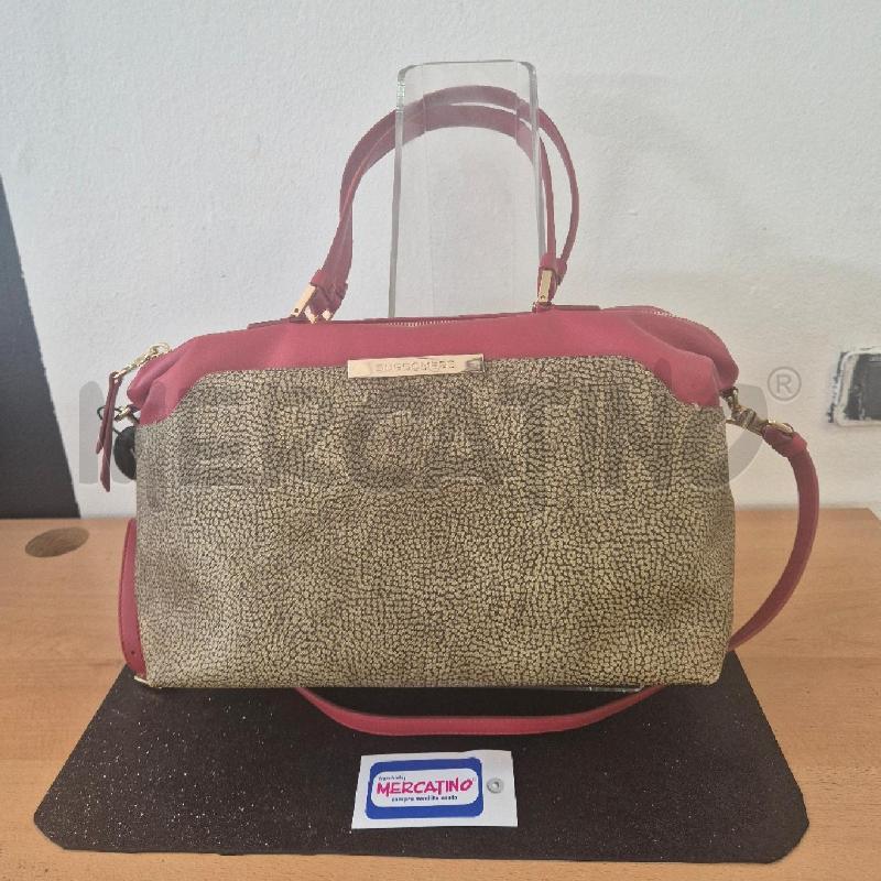 BORSA DONNA BORBONESE ROSSA CON SOTTO TAPIRO  | Mercatino dell'Usato Corciano 1