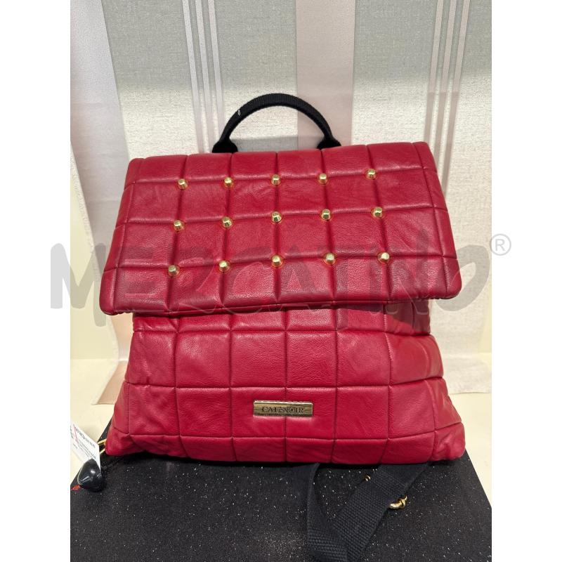 BORSA DONNA CAFE NOIR ROSSA QUADRETTATA CON TRACOLLA  | Mercatino dell'Usato Corciano 1