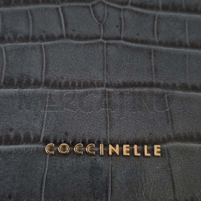 BORSA DONNA CUCINELLE PITONATA BLU JEANS  | Mercatino dell'Usato Corciano 4