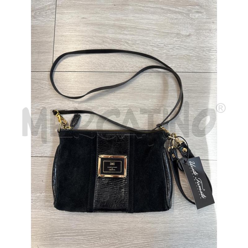BORSA DONNA ELISABETTA FRANCHI NERA POCCETTE  | Mercatino dell'Usato Corciano 1