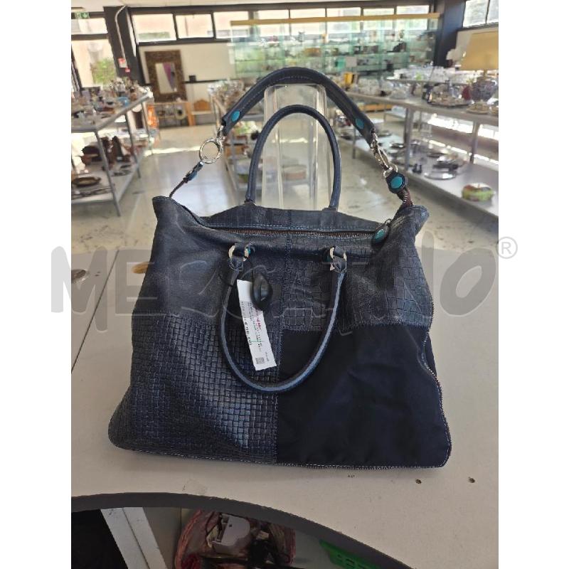 BORSA DONNA GABS BLU SHOPPER  | Mercatino dell'Usato Corciano 1