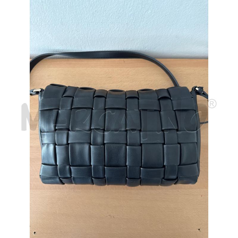 BORSA DONNA LIUJO NERA CON TRACOLA INTRECCIATA  | Mercatino dell'Usato Corciano 2