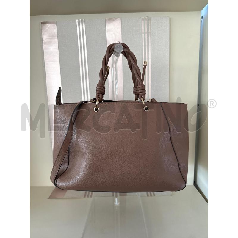 BORSA DONNA LIU JO SHOPPER MARRONE  | Mercatino dell'Usato Corciano 3