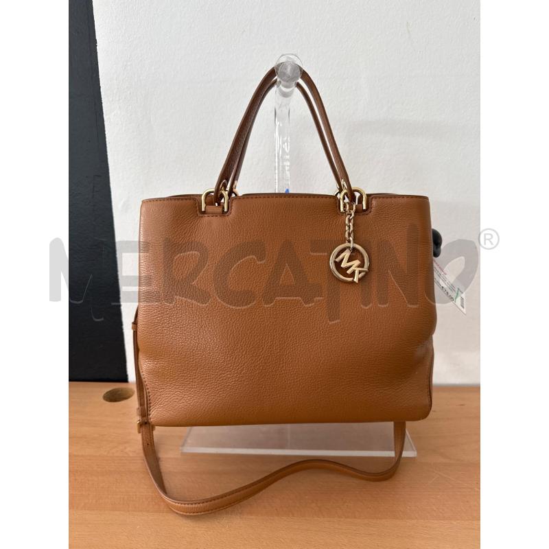 BORSA DONNA MICHAEL KORS CAMMELLO SHOPPER  | Mercatino dell'Usato Corciano 1