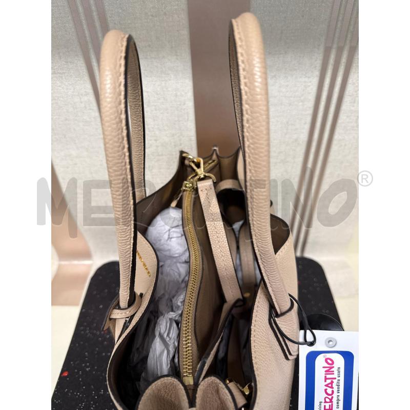 BORSA DONNA MICHEL  KORS BEIGE CITY BAG  | Mercatino dell'Usato Corciano 3