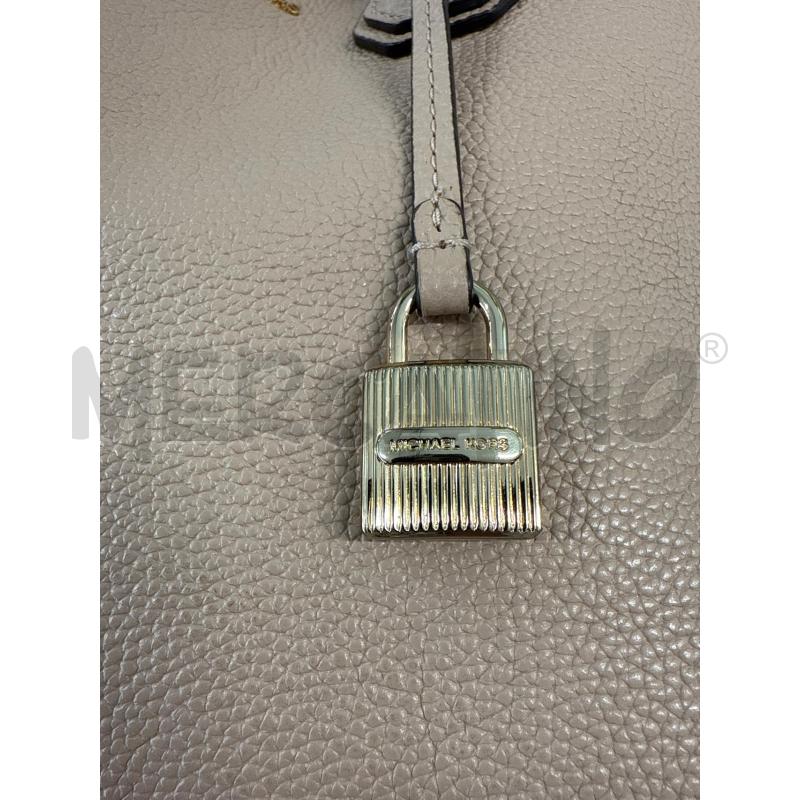 BORSA DONNA MICHEL  KORS BEIGE CITY BAG  | Mercatino dell'Usato Corciano 4