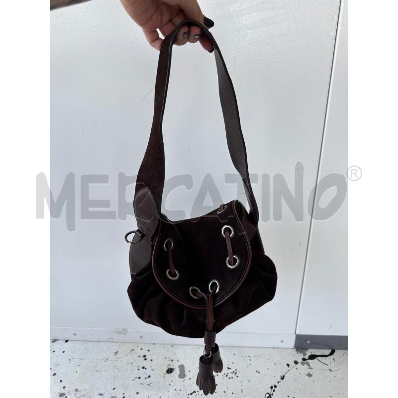 BORSA DONNA MOSCHINO MARRONE  | Mercatino dell'Usato Corciano 1