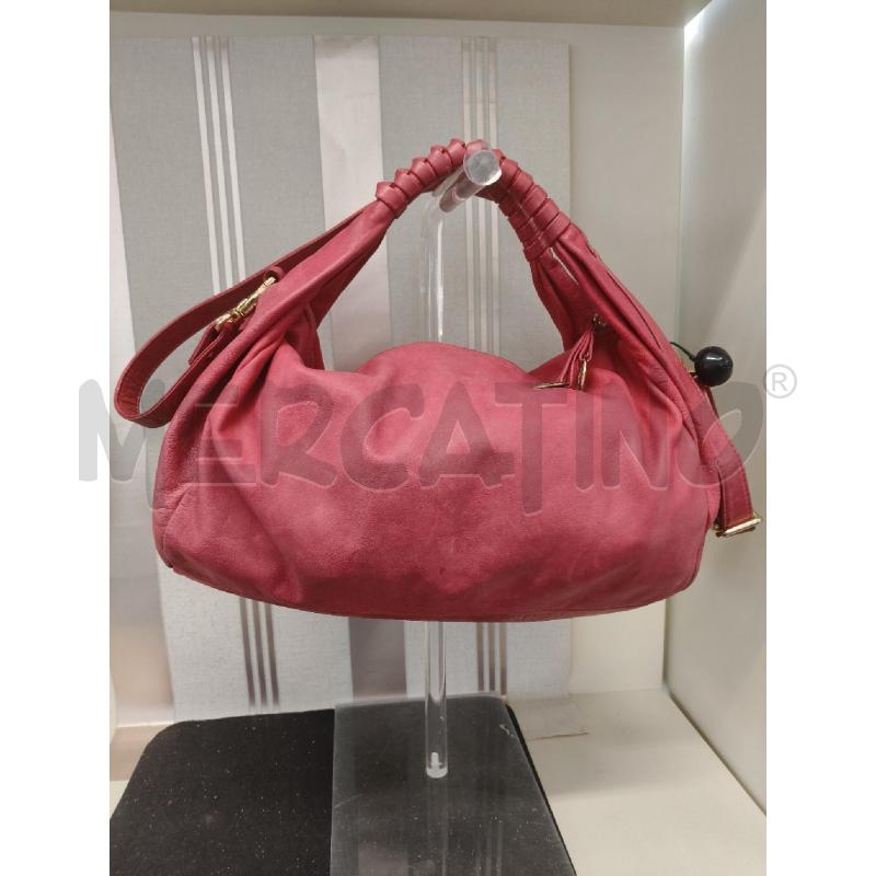BORSA DONNA PELLE ROSSA LUISA SPAGNOLI | Mercatino dell'Usato Corciano 4