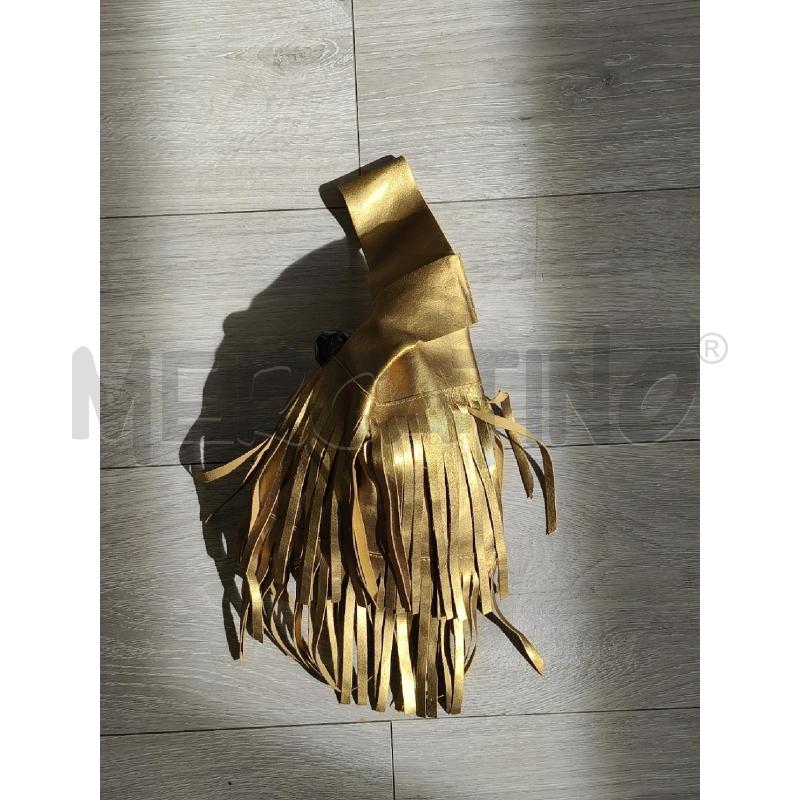 BORSETTA DONNA ORO PIU FRANGE  | Mercatino dell'Usato Corciano 1