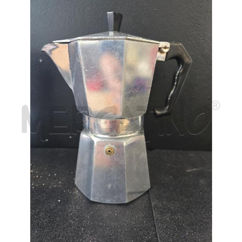 CAFFETTIERA BIALETTI GRANDE ACCIAIO MANICO PLASTICA | Mercatino dell'Usato Corciano 1