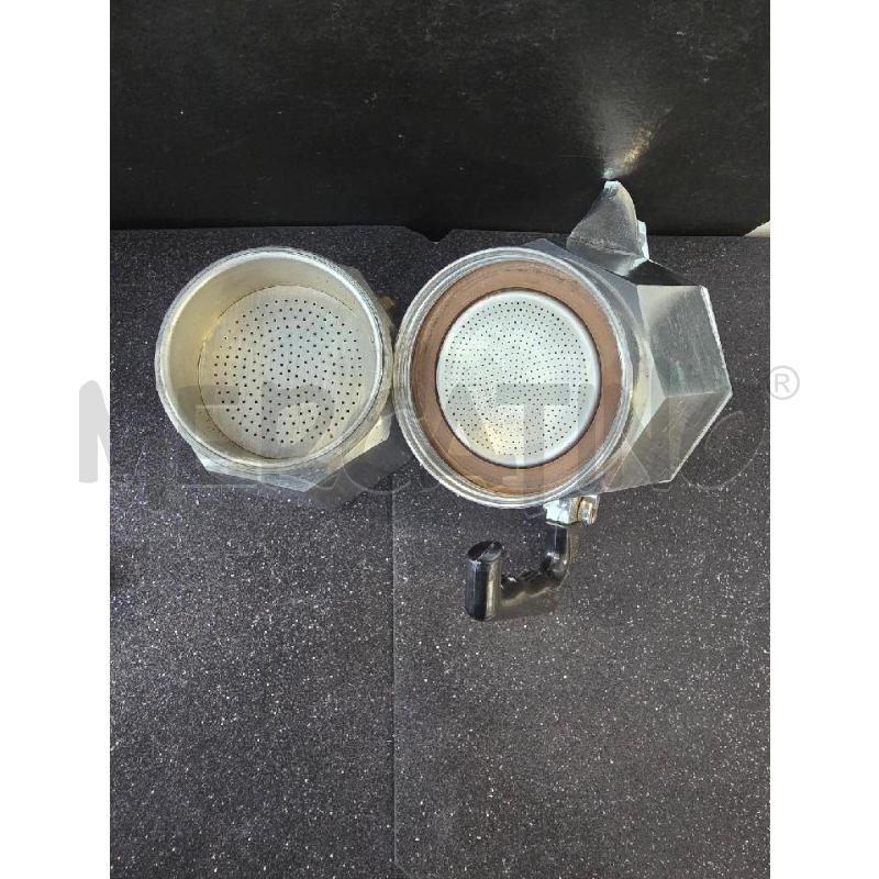 CAFFETTIERA BIALETTI GRANDE ACCIAIO MANICO PLASTICA | Mercatino dell'Usato Corciano 5
