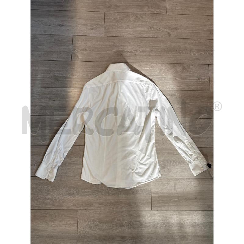 CAMICIA DONNA BRUNELLO CUCINELLO BIANCA DI COTONE  | Mercatino dell'Usato Corciano 4