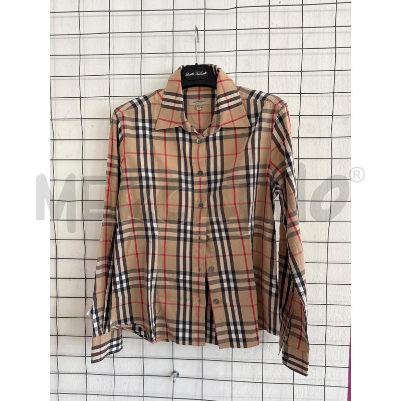 CAMICIA DONNA BURBERRY CALSSICA MANICA LUNGA  | Mercatino dell'Usato Corciano 1
