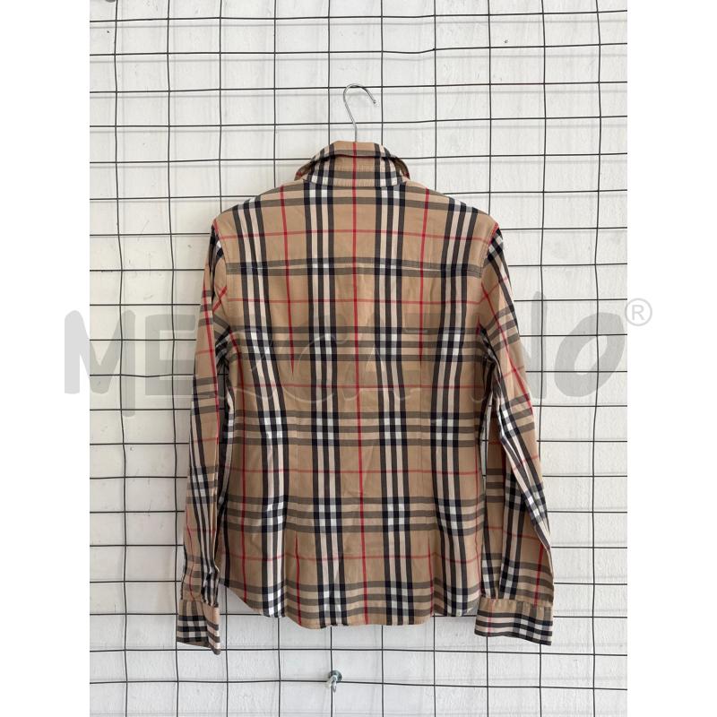 CAMICIA DONNA BURBERRY CALSSICA MANICA LUNGA  | Mercatino dell'Usato Corciano 3