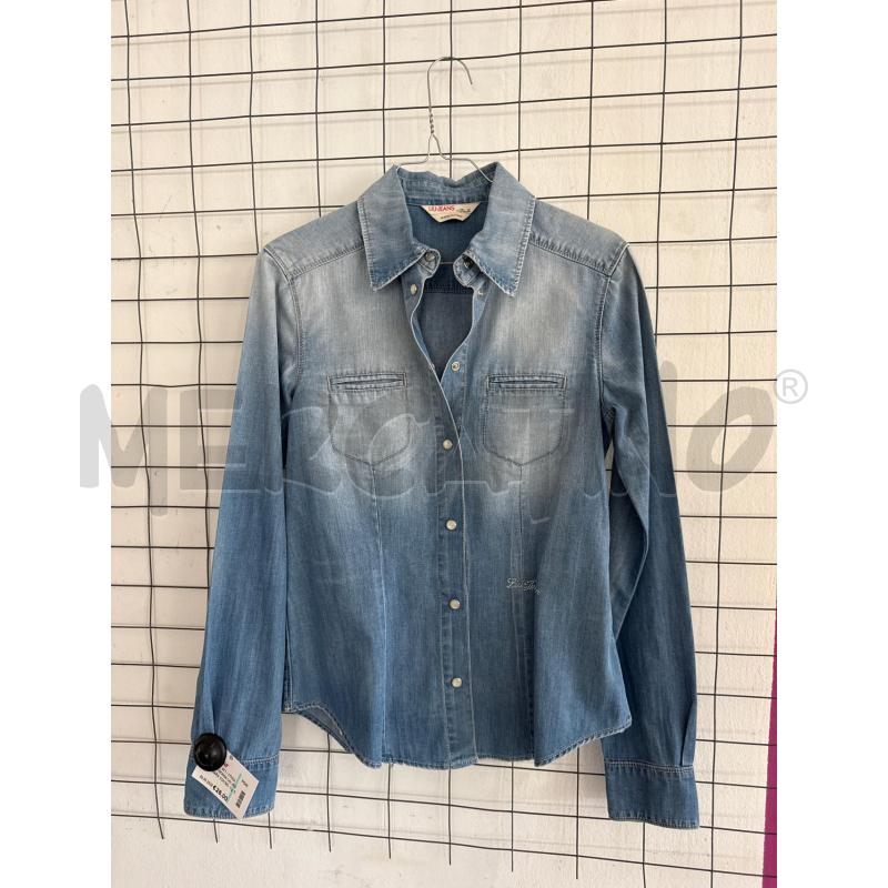 CAMICIA DONNA LIU JEANS CHIARA CON BOTTONI MANICA LUNGA  | Mercatino dell'Usato Corciano 1