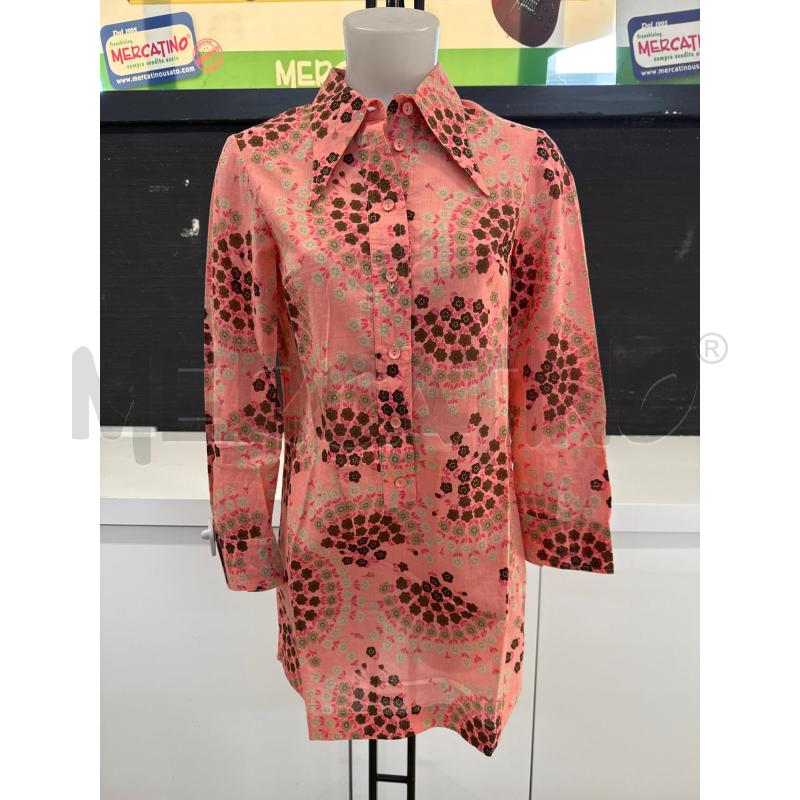 CAMICIA DONNA LUISA SPAGNIOLI ROSA FANTASIA  | Mercatino dell'Usato Corciano 1